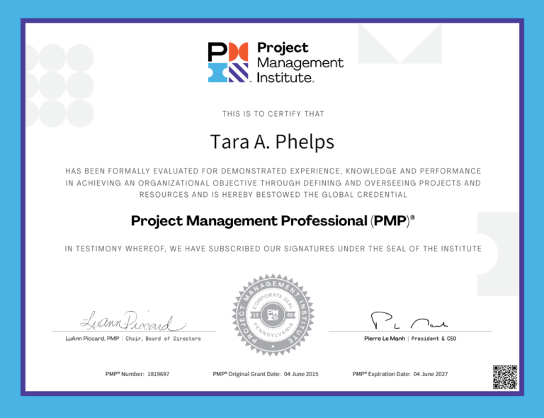 PMI Cert